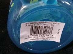 Contigo Kid's Aubrey Plastic Water Bottle - Blue Raspberry/Skater  14 oz