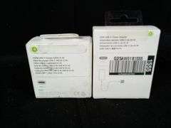 Assortment of 2 Apple USB-C 20W Power Adaptor & USB-C 240W Charge Cable (2 m)