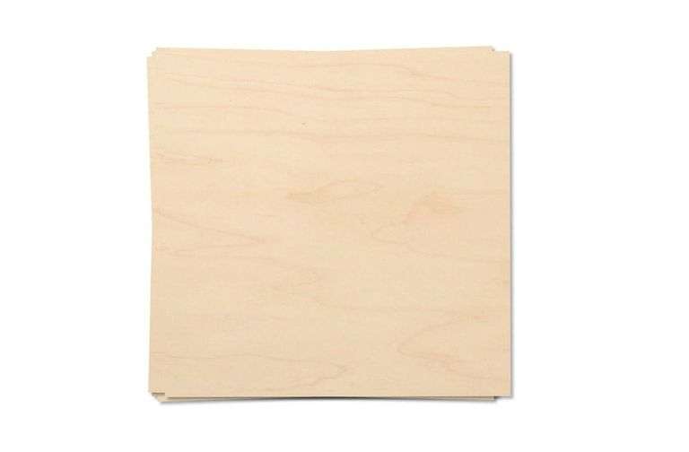 Maker Boards, Plywood Core Maple, 12" x 12.25"