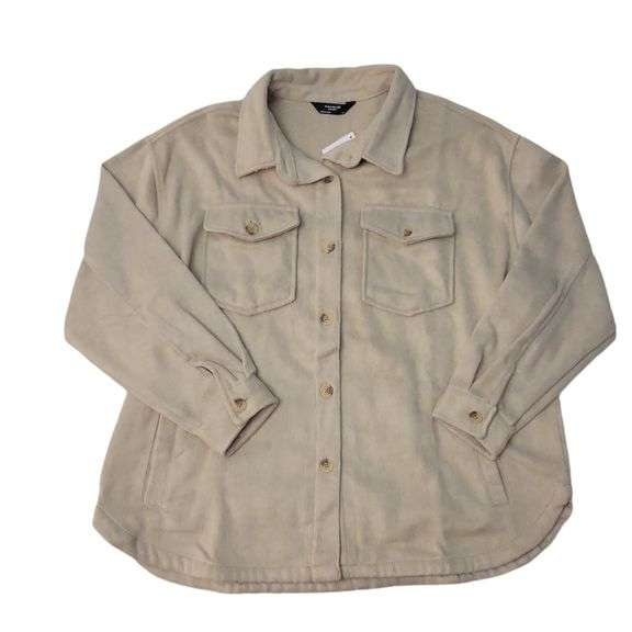 Member's Mark Relaxed Fit Shacket – Toasted Heather Size: XS