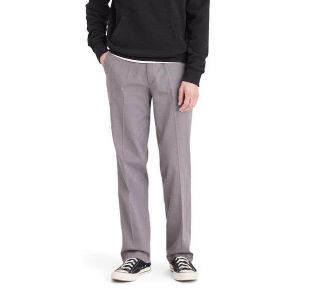 Dockers Men's Classic Fit Easy Khaki Pants – Grey 32 x 32