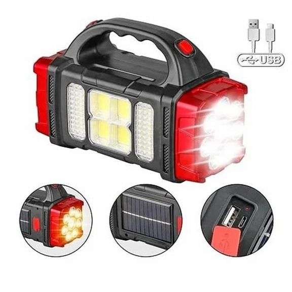 Multifunctional Solar Lamp, LED White Light HB-2678