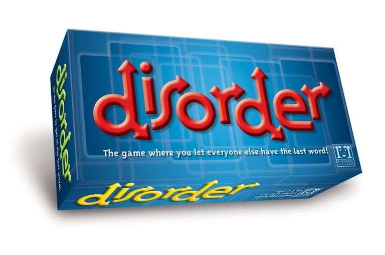 Disorder, Word Game 2nd Edition Award Winning