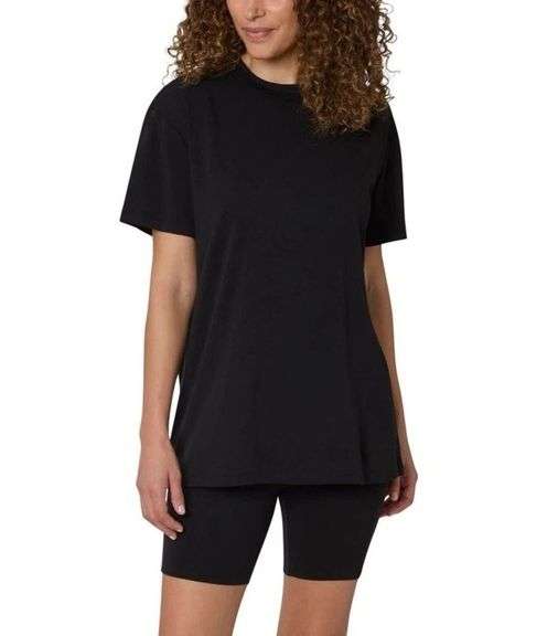 Loft, Women's Short Sleep Set, Black,  XS
