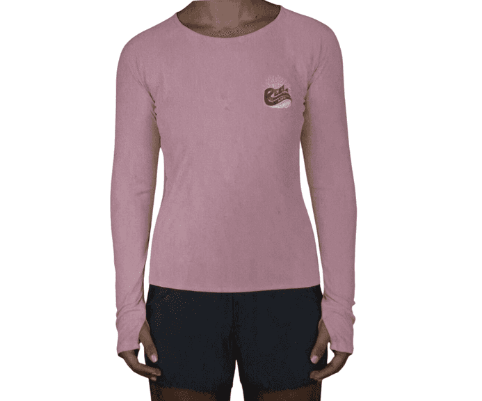 Reel Life, Women's Long Sleeve Shirt, Pink, XL