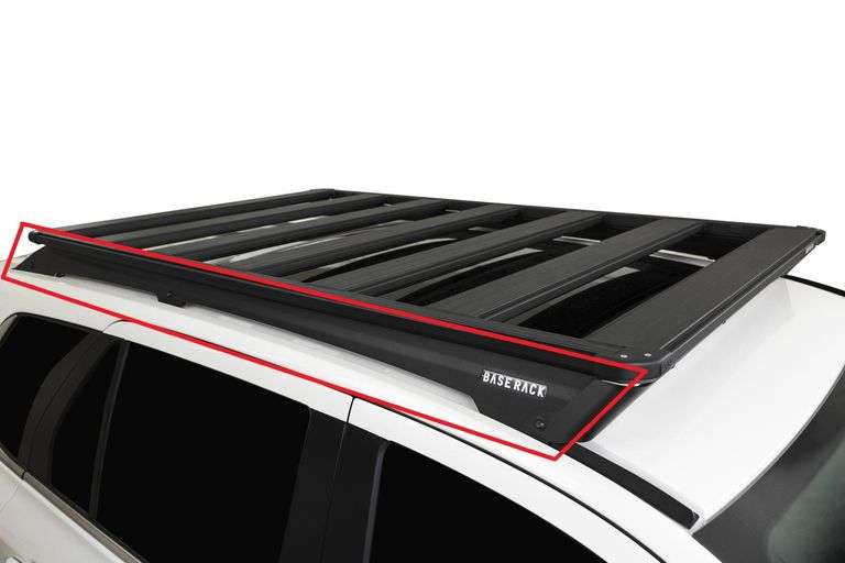 Base Rack, Side Skirts, Black
