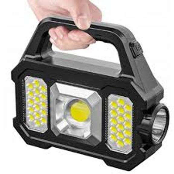 YD, Multifunctional Portable Lamp YD-2205A, Black