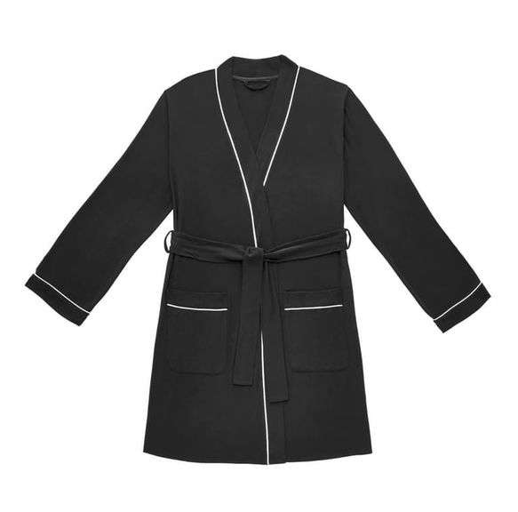 Member's Mark, Women's Short Robe, Black