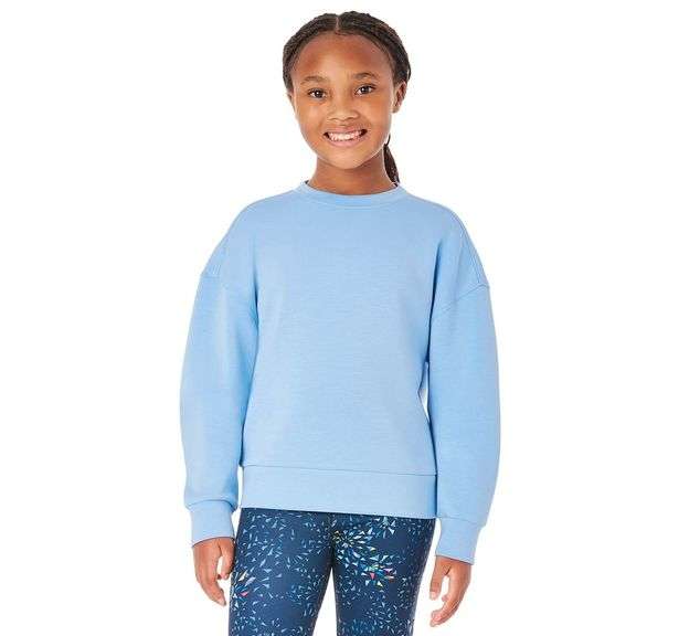 Member's Mark, Sand Wash Crew Sweater, Blue, Boys XL 14/16