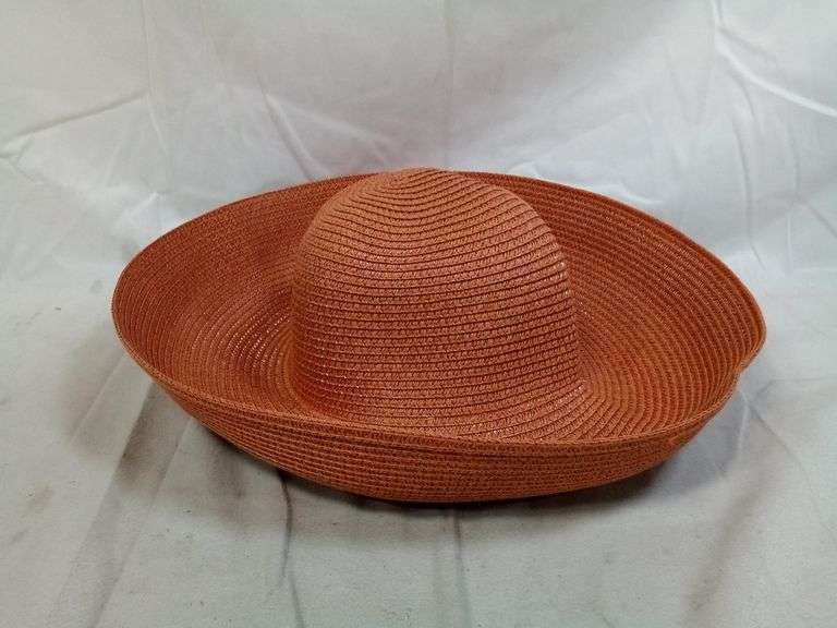 Elegant Rust Women\'s Hat Rustler | Womens Wool Felt Teardrop Fedora Hat with Curled  main image 2