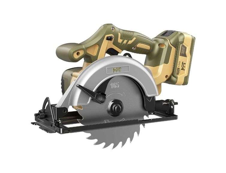 MFT Cordless Circular Saw with Charger – DC601