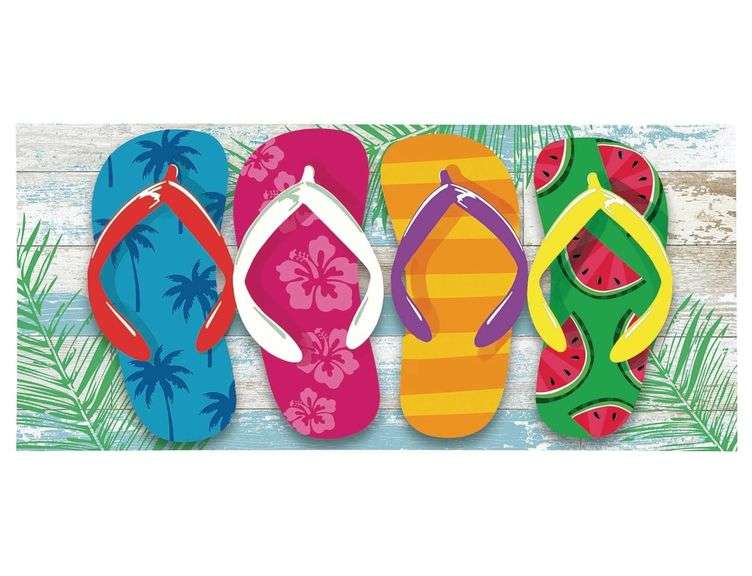 Evergreen Stacked Flip Flop Sassafras Switch Mat Insert