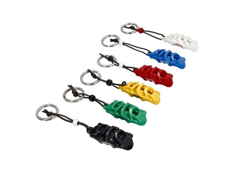 Brembo Caliper Keyrings – Assorted Colors 10-Pcs