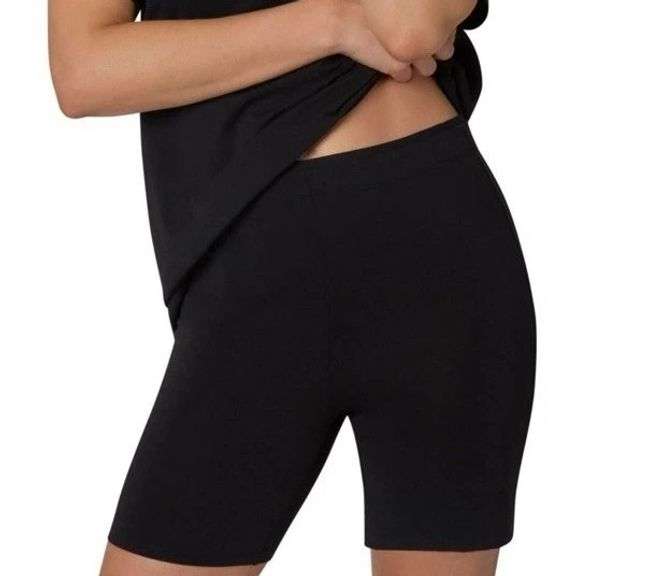 Loft, Women's Short Sleep Set, Black