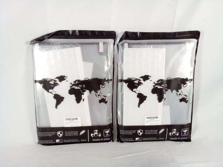 Lot of 2 AKIT Laptop Case + Screen Protector – Compatible with MacBook Pro
