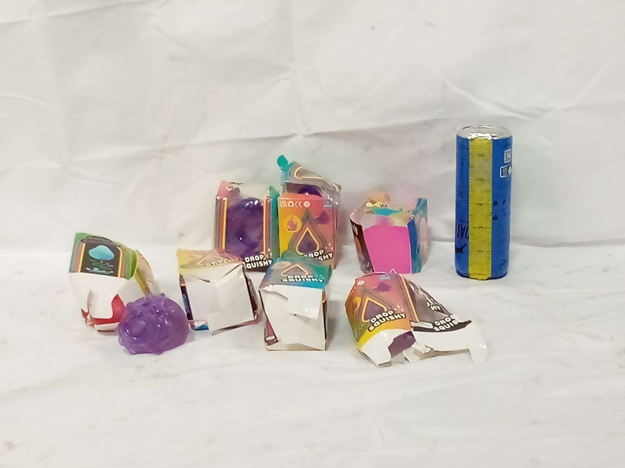 Assortment of 8 Drop Squishy Sensory Squeeze Toys - Dutch Goat