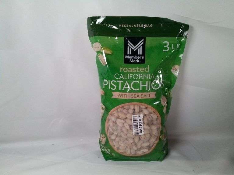 Member's Mark California Pistachios Roasted with Sea Salt In-Shell 48 oz