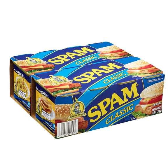 SPAM Classic Canned Luncheon Meat 12 oz 8 Cans