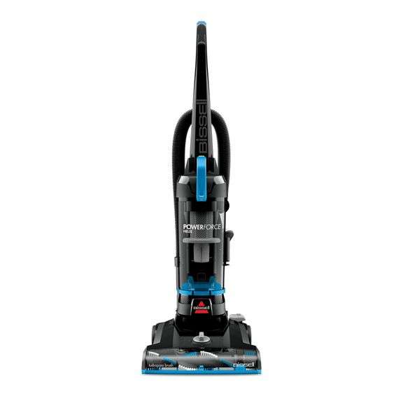 BISSELL PowerForce Helix Bagless Upright Vacuum Cleaner Black/Blue